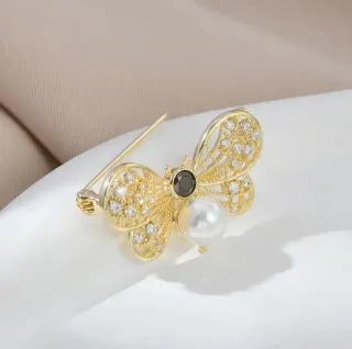 Cute Butterfly Hijab Brooch/Pin